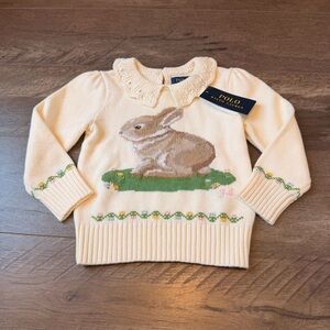 Polo Ralph Lauren Intarsia-Knit Bunny Lunar New Year Sweater